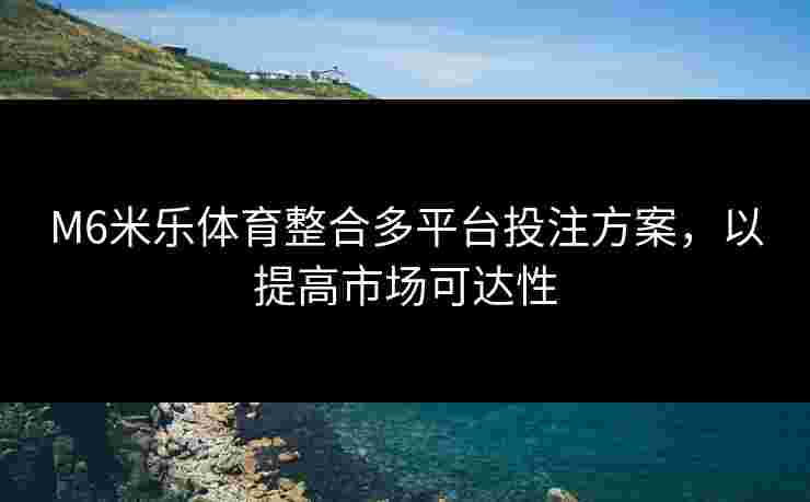 M6米乐体育整合多平台投注方案，以提高市场可达性