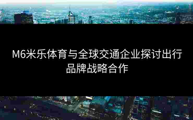 M6米乐体育与全球交通企业探讨出行品牌战略合作